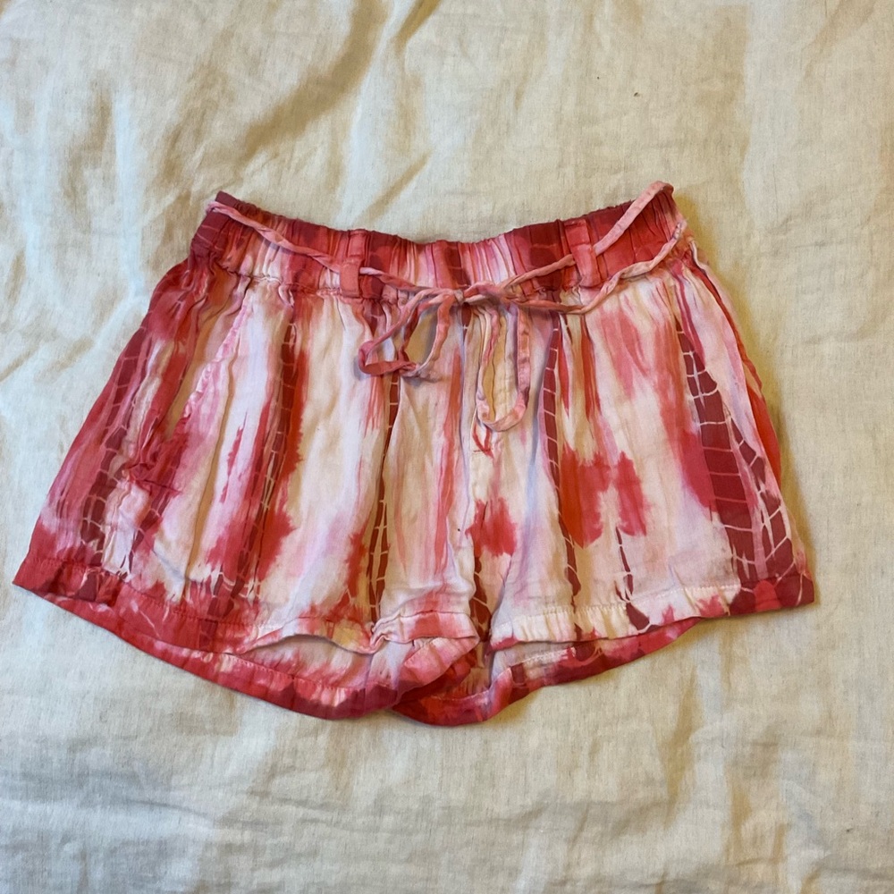 Tie dye shorts